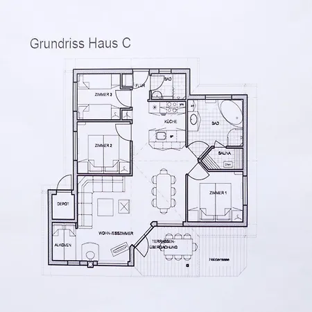 Апартаменты Baltische Familien-retreat Fuer 8 Personen Гросенброде